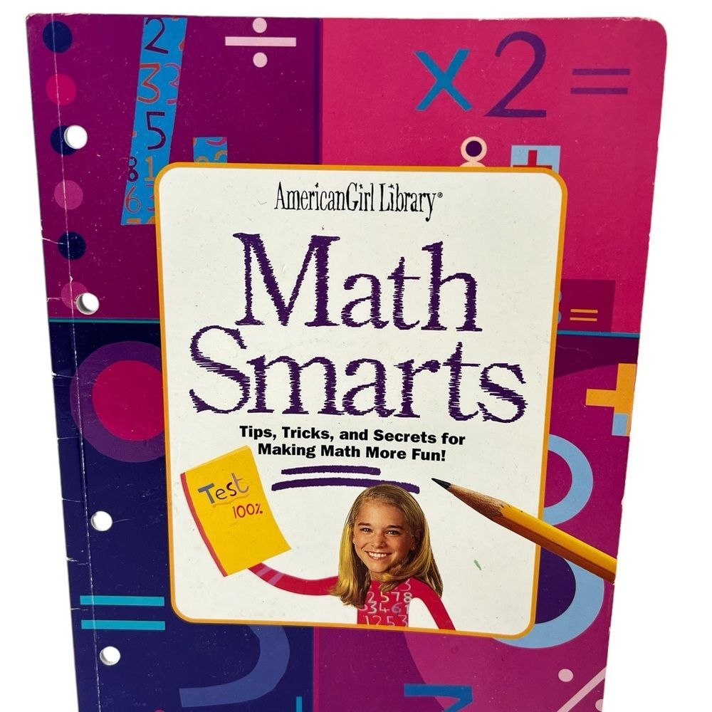 American Girl Library Math Smarts Softcover Book Retired